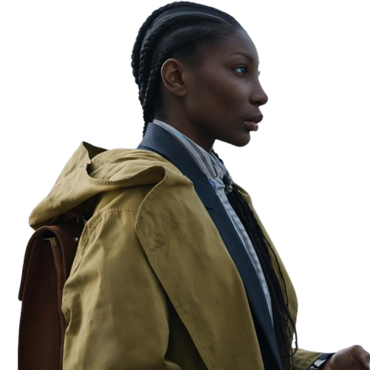 Michaela Coel The Christophers Mustard Coat - Image 3